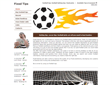 Tablet Screenshot of fixed-games.com